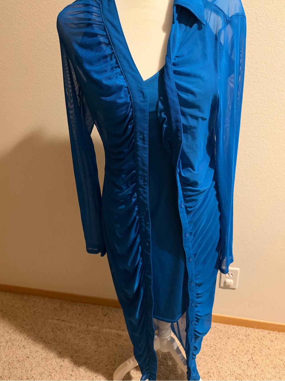 BOLD elements Electric Blue Sheer Overlay